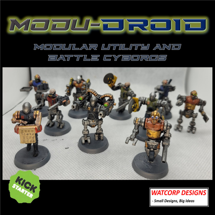 MODUROID - Modular cyborg assistants image