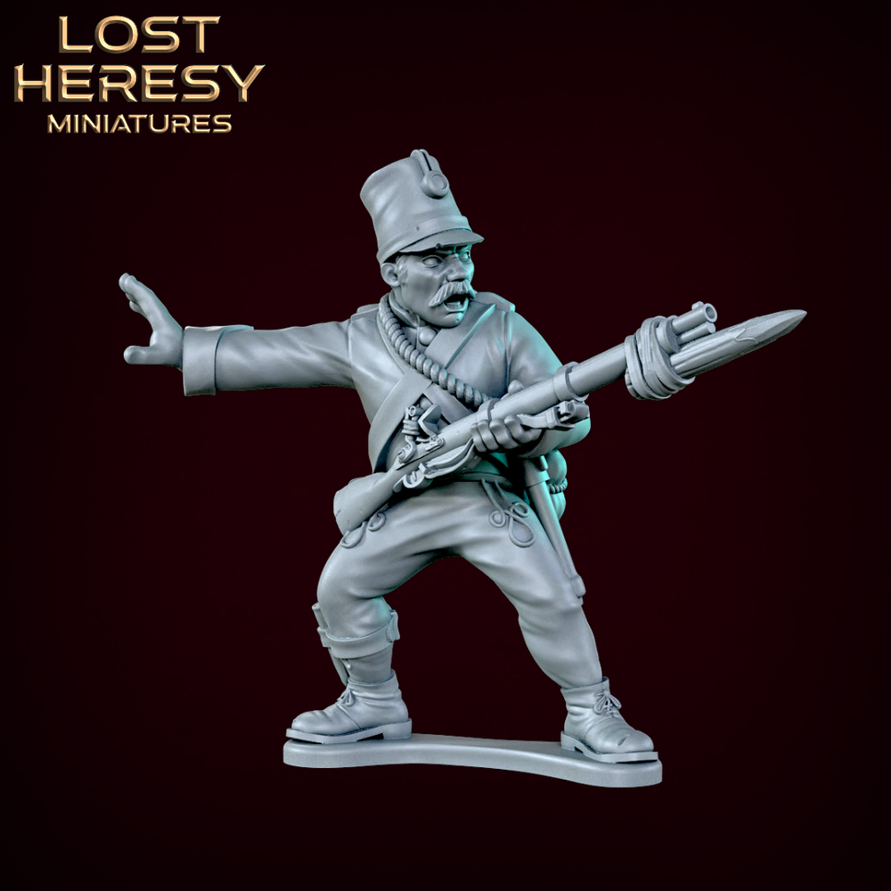 3D Printable Austro-Hungarian Grenzer by Lost Heresy Miniatures