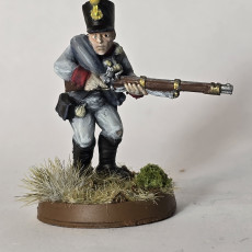 Picture of print of German Infantryman