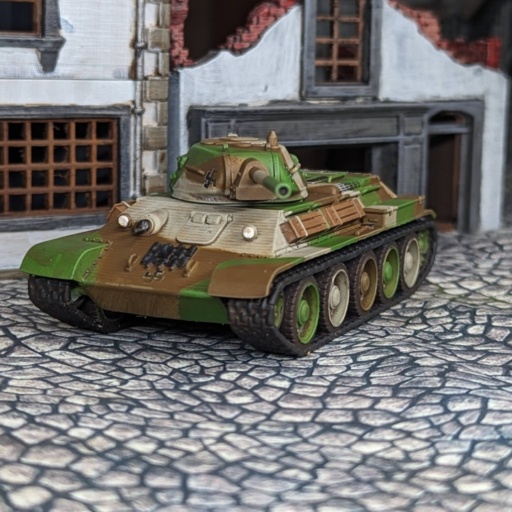 STL Pack - Light Tanks T-34 Collection (5 in 1) (USSR, WW2) image