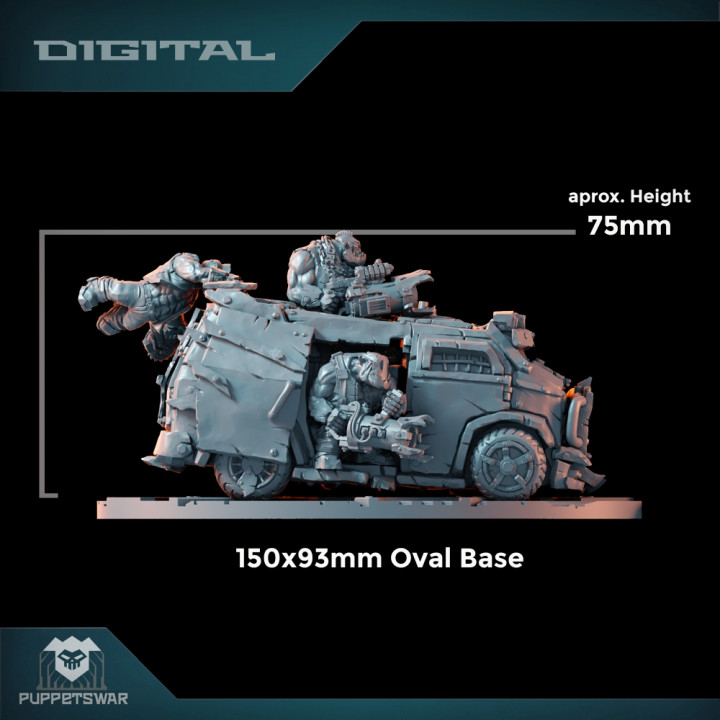 Orc Team Battle Van image