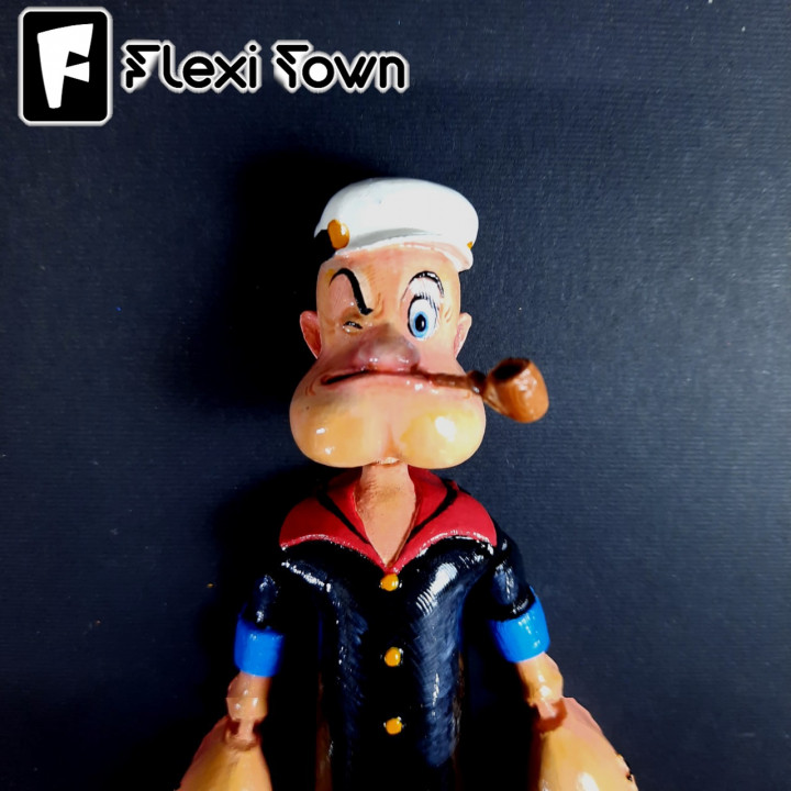 Flexi Print-in-Place Popeye image