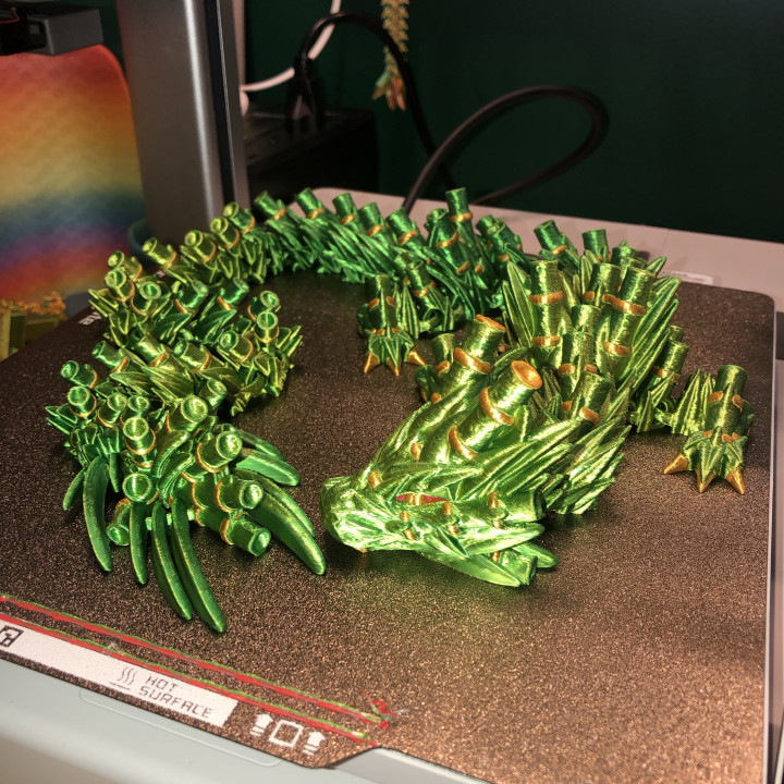 3D Print Of Bamboo Dragon Cinderwing3D X BambuLab By Kcjaries78