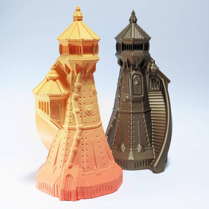 Vase Mode Steampunk Lighthouse