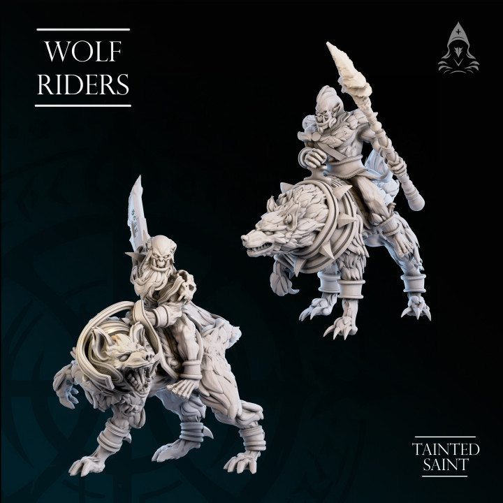 Frostbite Orc Wolfriders image