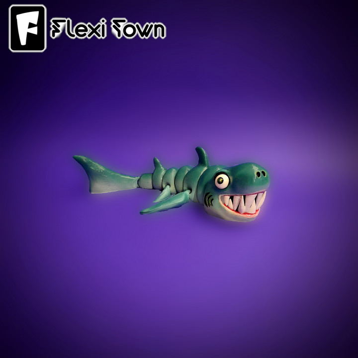 Flexi Print-in-Place Shark image