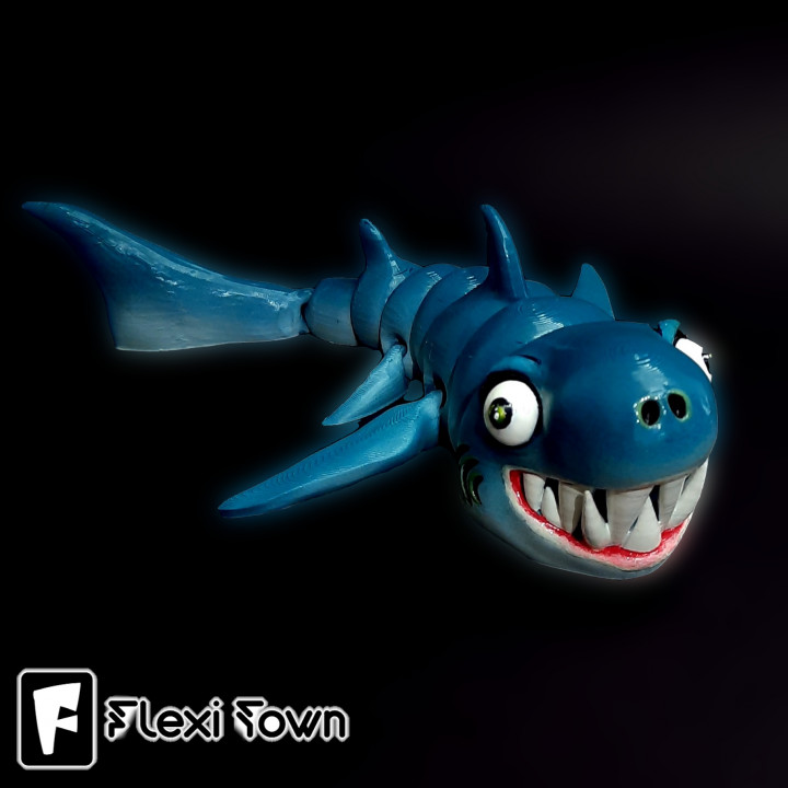 Flexi Print-in-Place Shark image