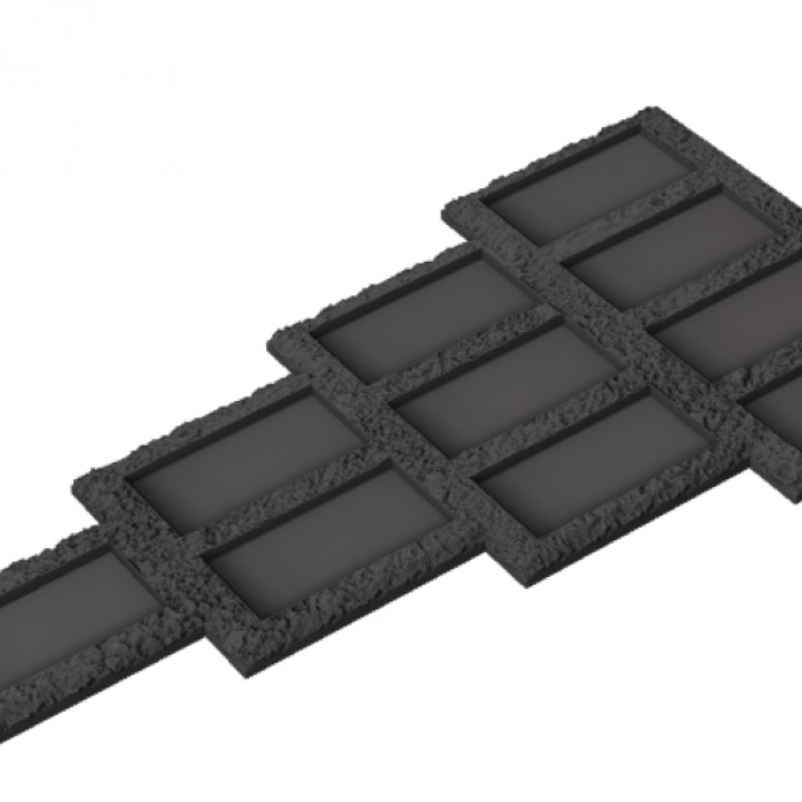 lancer movement trays for miniatures -STL files-