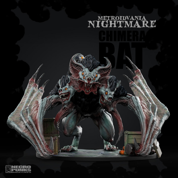 Chimera Bat - Boss - Metroidvania Nightmare - BUNDLE#13 image