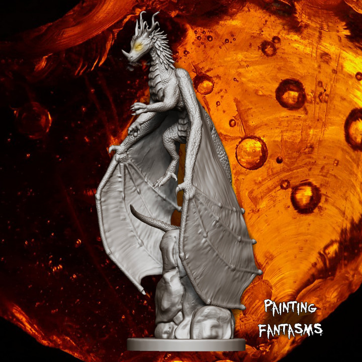 Ralea, Adult Amber Dragon image