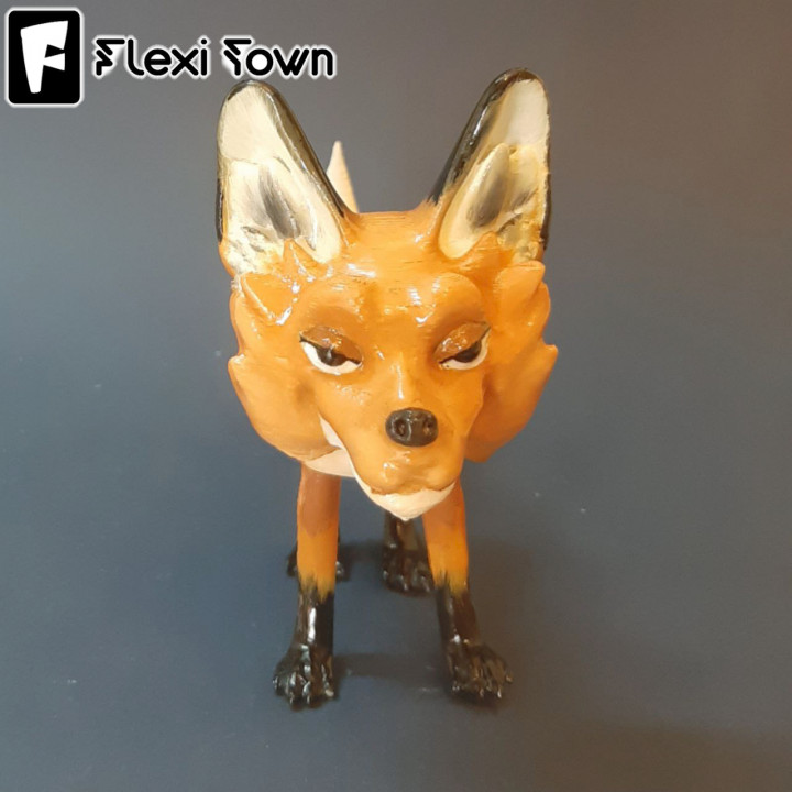 Flexi Print-in-Place Fox image