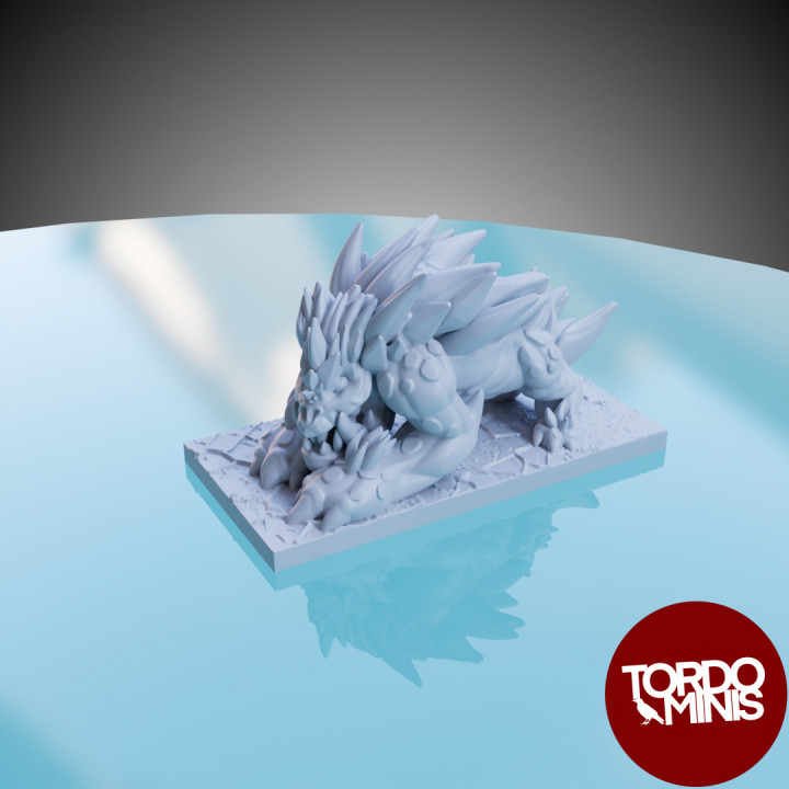 Mystic Rusguard:  Ice monster 10mm image