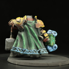 Picture of print of Dwarf 75mm painter edition february 2024