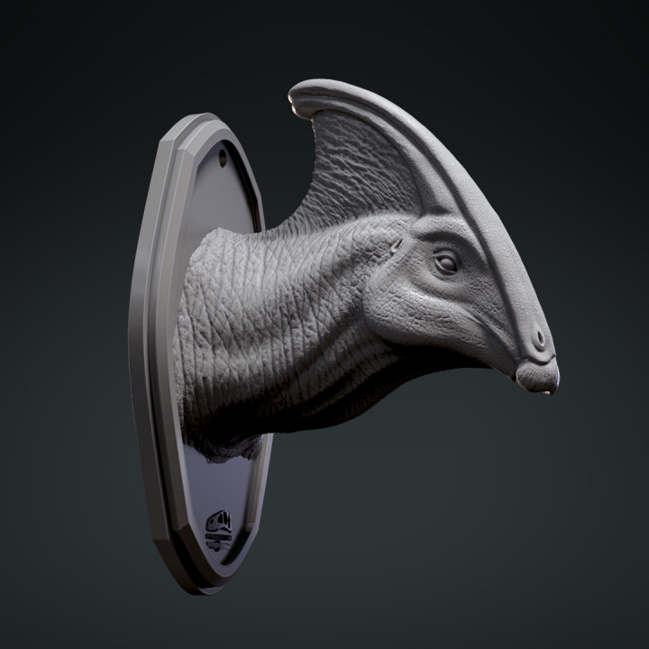 Parasaurolophus hunting trophy image