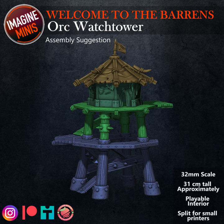 Welcome to the Barrens - Orc Watchtower image