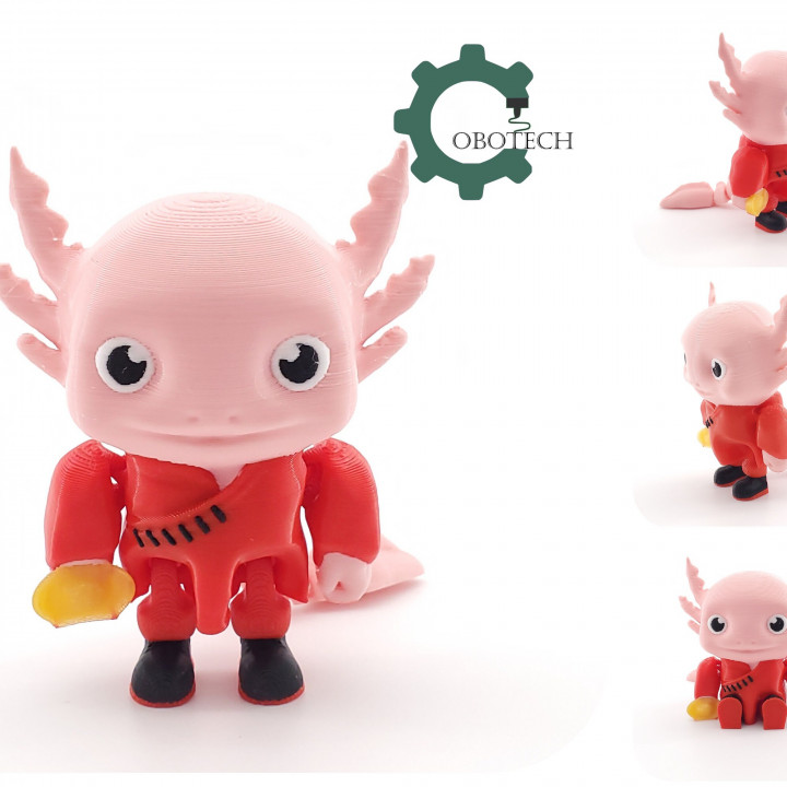 Cobotech Articulated Lunar New Year Axolotl by Cobotech image