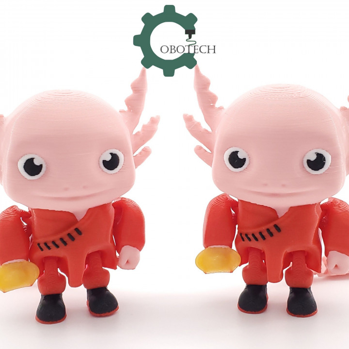 Cobotech Articulated Lunar New Year Axolotl by Cobotech image