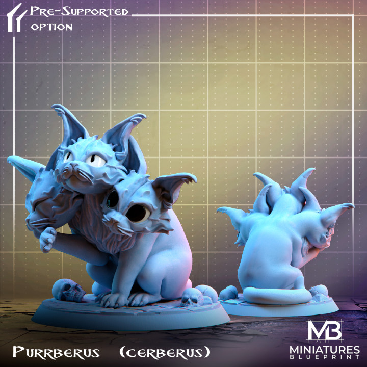 Purrberus (Cerberus) - Greek Gods