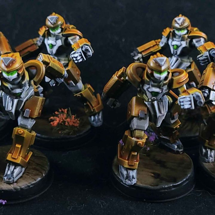 Iron Gears - Assault Trooper C (Modular)