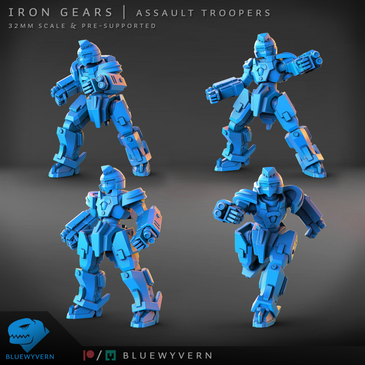 Iron Gears - Assault Troopers (Modular) image