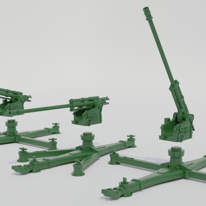 Bofors 80mm 29/38M AA Gun (Sweden+Hungary, WW2)