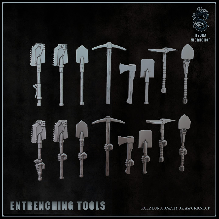 Entrenching tools image
