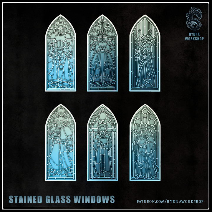 Stained glass windows image