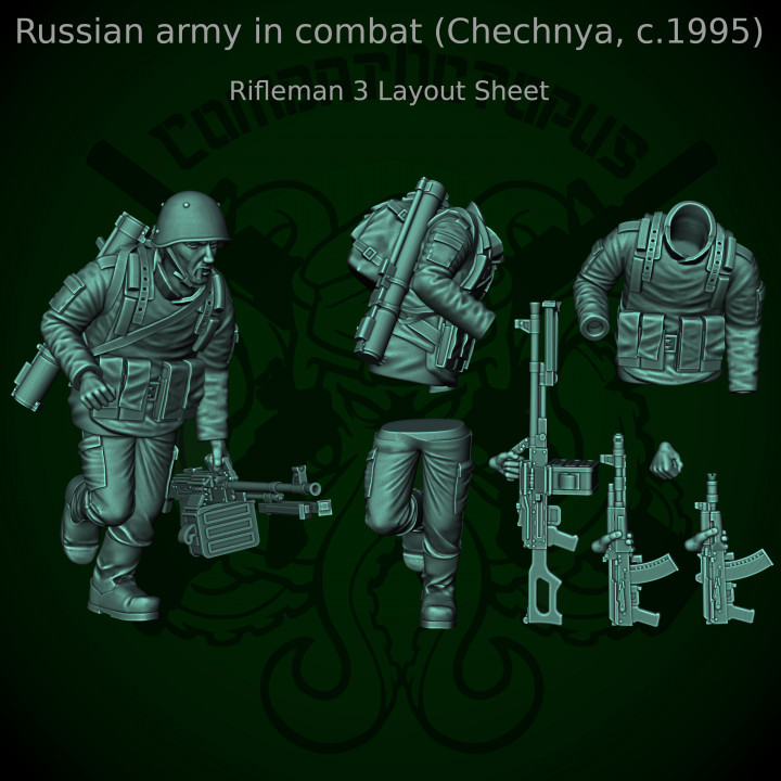 Patreon pack 29 - January 2024 - Russian Army in combat Chechnya 1995 image