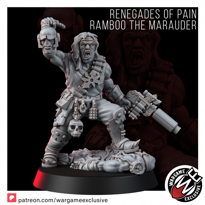 RENEGADES OF PAIN RAMBOO THE MARAUDER image