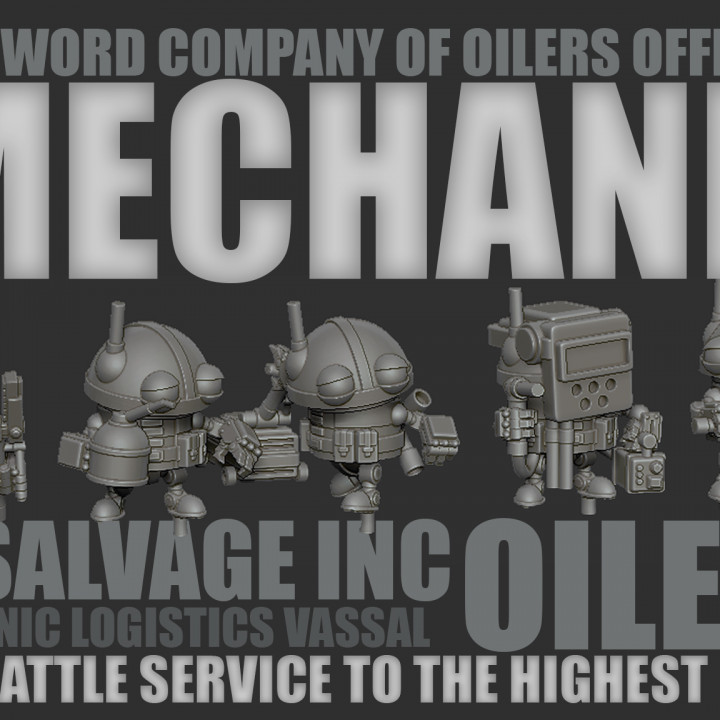 WORLD OF WARPOD E.L.V.s 'Mechanix' Support Squad image
