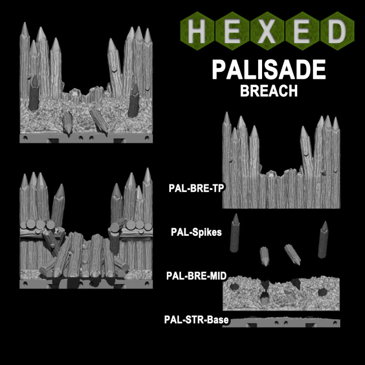 Hexed Terrain Palisade