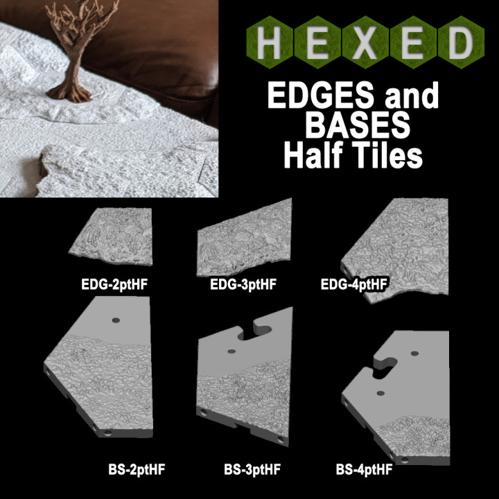 Hexed Terrain Edges and Bases image