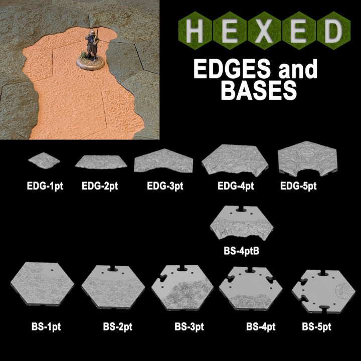 Hexed Terrain Edges and Bases image