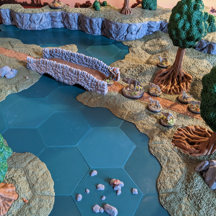 Hexed Terrain Plain Tiles