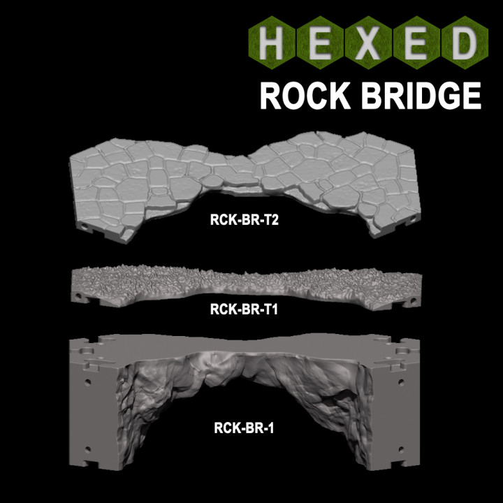 Hexed Terrain Rock Bridge image