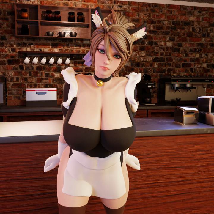 Cat Maids Pack 1 - Presupported - QB Works image