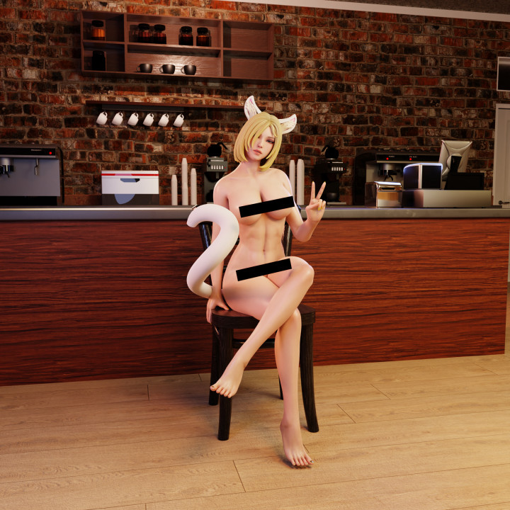 Cat Maids Pack 2 - Presupported - QB Works image