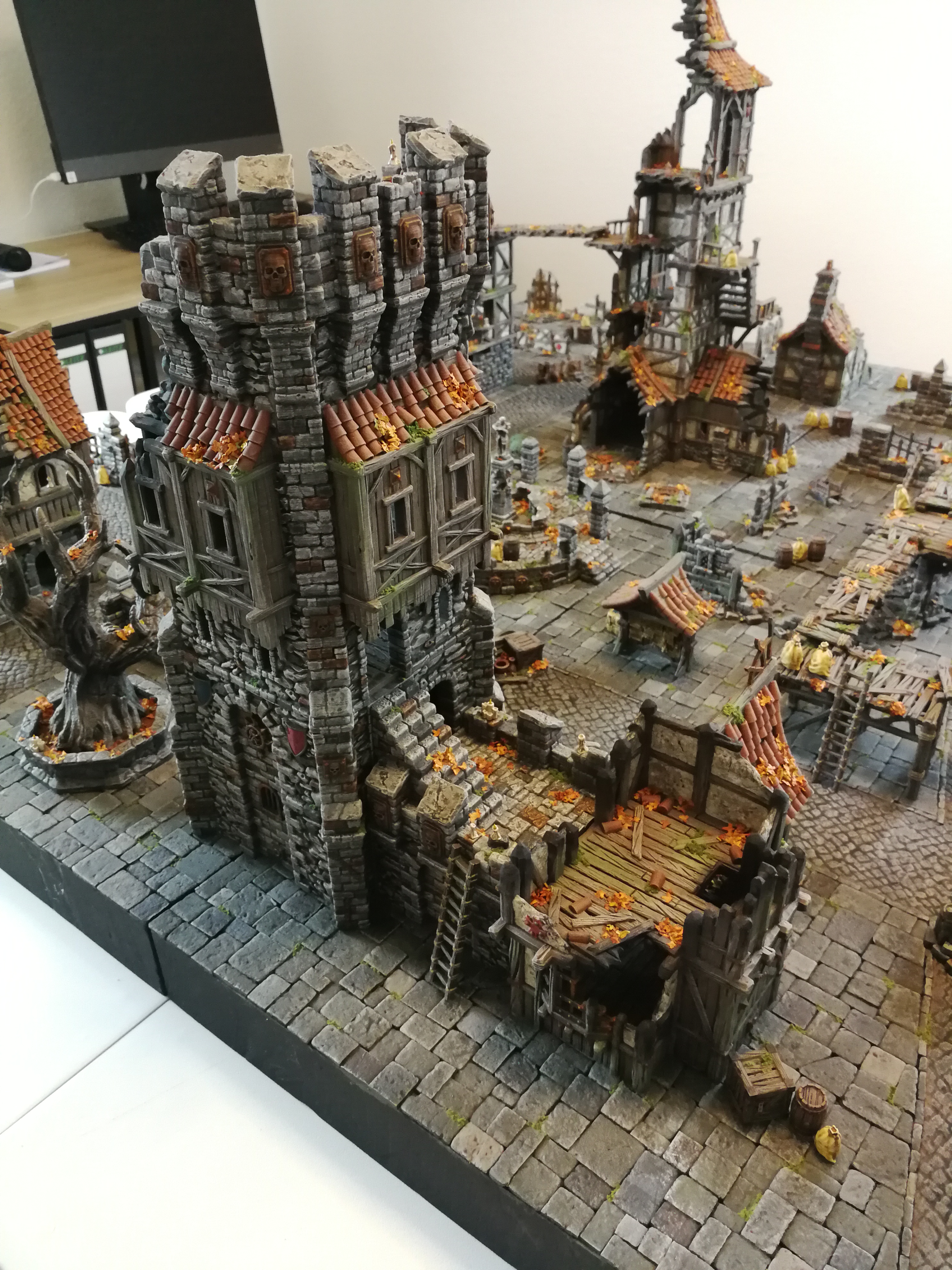 3D Printable Watch Station Ruin by Tired World Studio