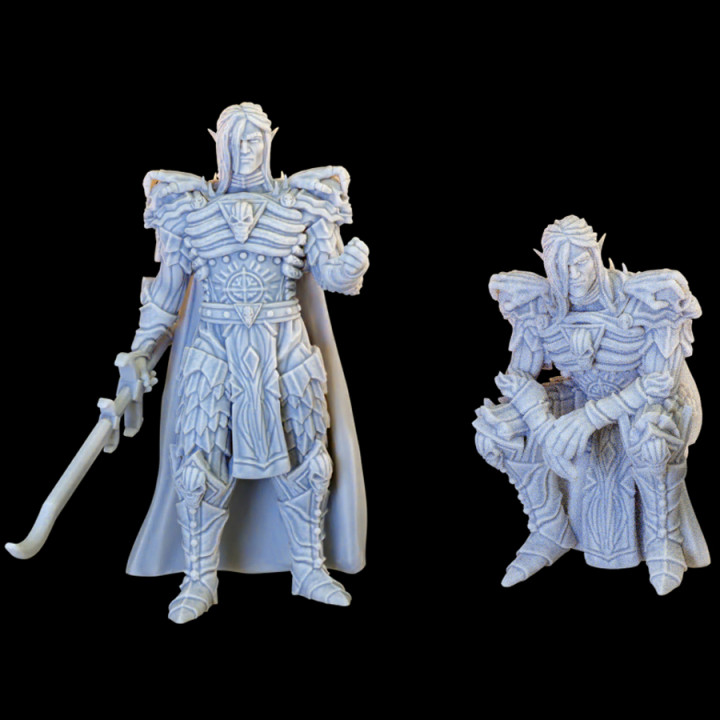 Elf Death Knight - Not Your Average Trading District Vol. II Kickstarter