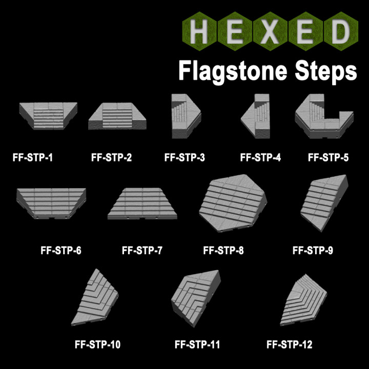Hexed Terrain Flagstone Floors image