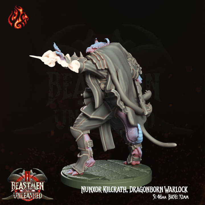 Nunxor Kilcrath, Dragonborn Warlock image