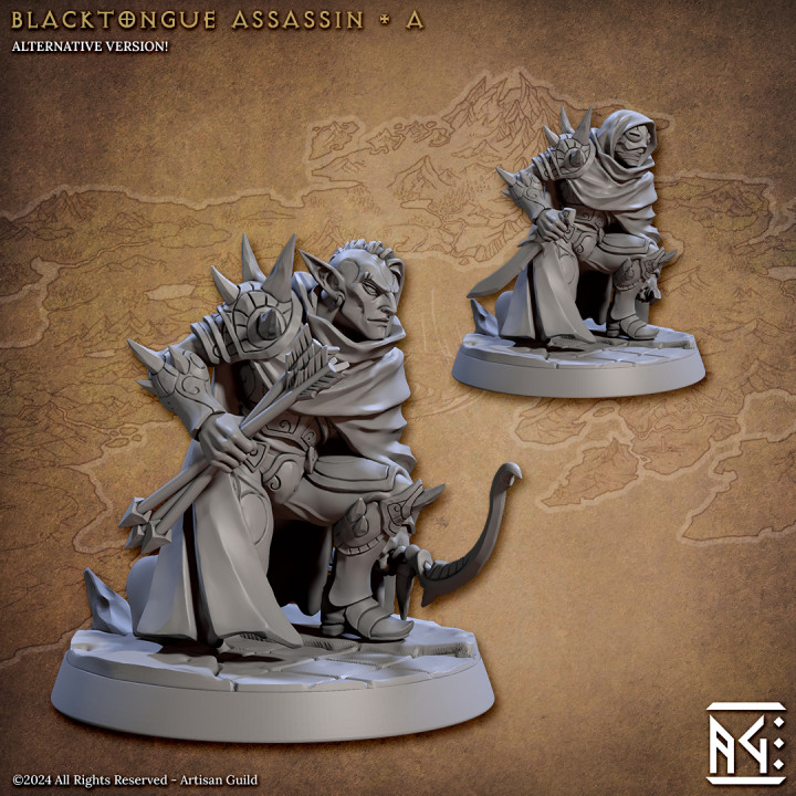 Blacktongue Assassin - A (Blacktongue Assassins) image