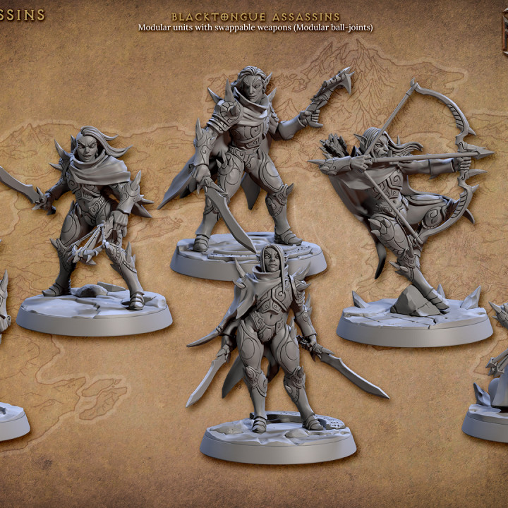 Blacktongue Assassin - B (Blacktongue Assassins)