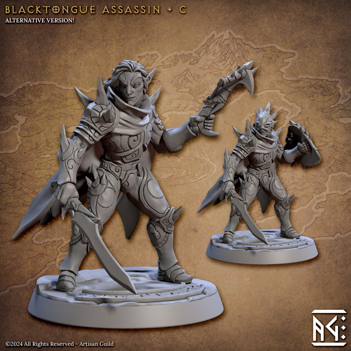 Blacktongue Assassin - C (Blacktongue Assassins) image