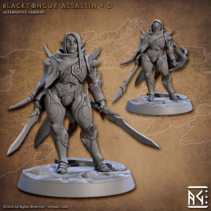 Blacktongue Assassin - D (Blacktongue Assassins) image