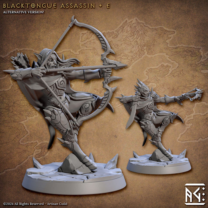Blacktongue Assassin - E (Blacktongue Assassins) image
