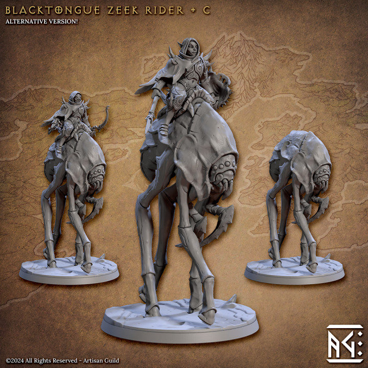 Blacktongue Zeek Rider - C (Blacktongue Assassins) image