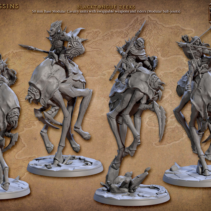 Blacktongue Zeek Rider - D (Blacktongue Assassins)