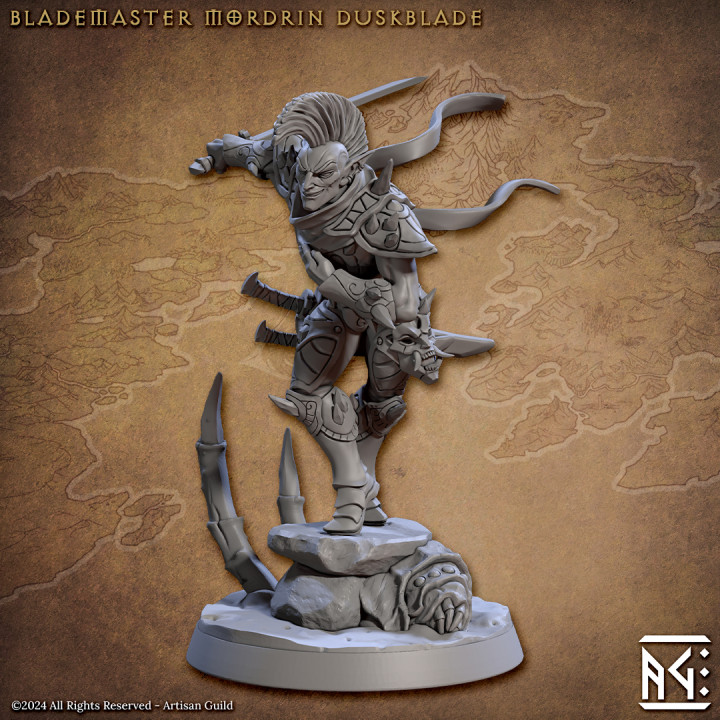 Blademaster Mordrin Duskblade (Blacktongue Assassins) image