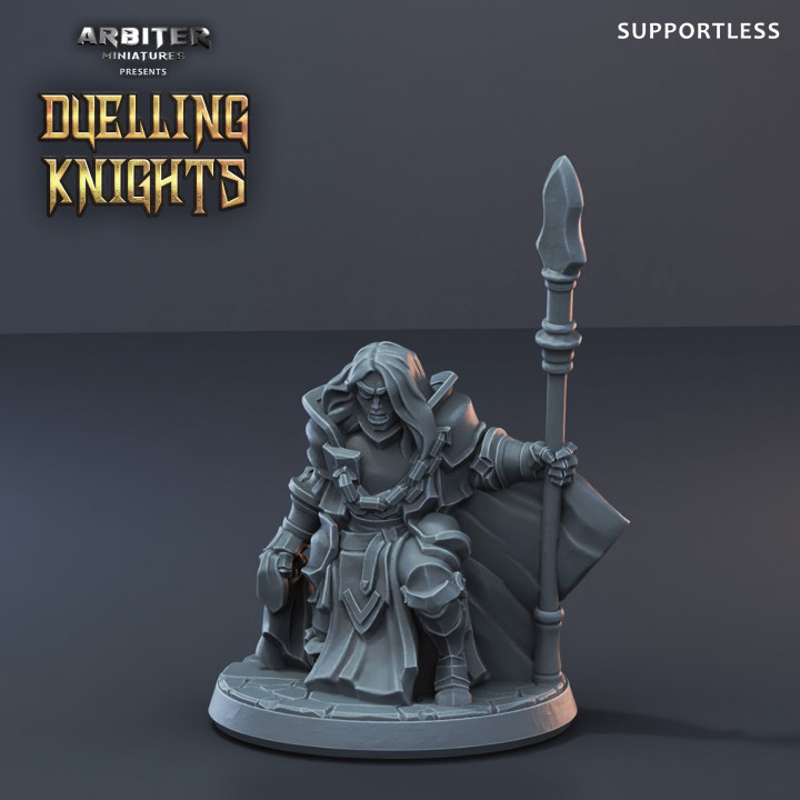 Arbiter Miniatures Kickstarter 9: Dueling Knights, Supportless image